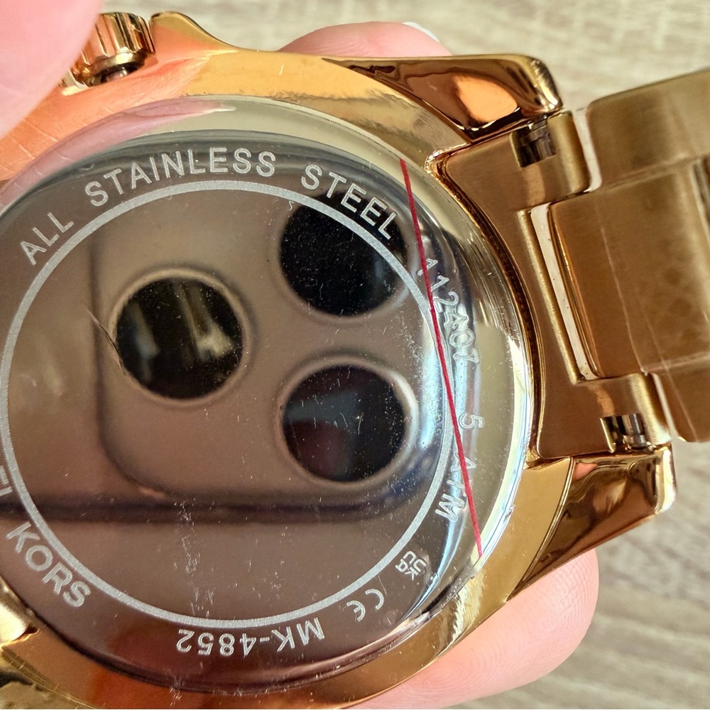 New Michael Kors Gold Bracelet Watch mk4852 - Picture 5 of 7